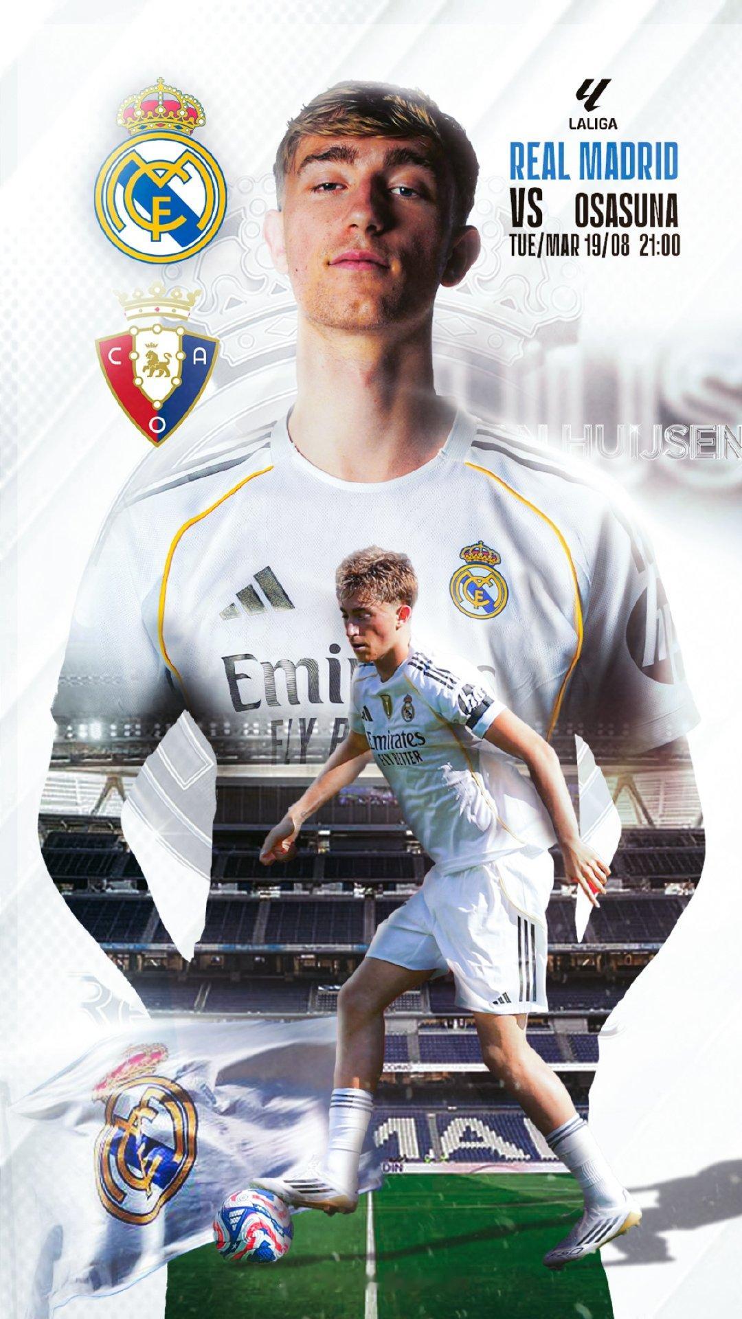 赫伊森IG：比赛日。西甲联赛皇马vs奥萨苏纳halamadrid ​​​