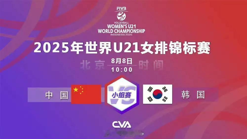 U21女排世锦赛B组第二轮，中国女排以3-0战胜韩国队，收获两连胜。局比分：25