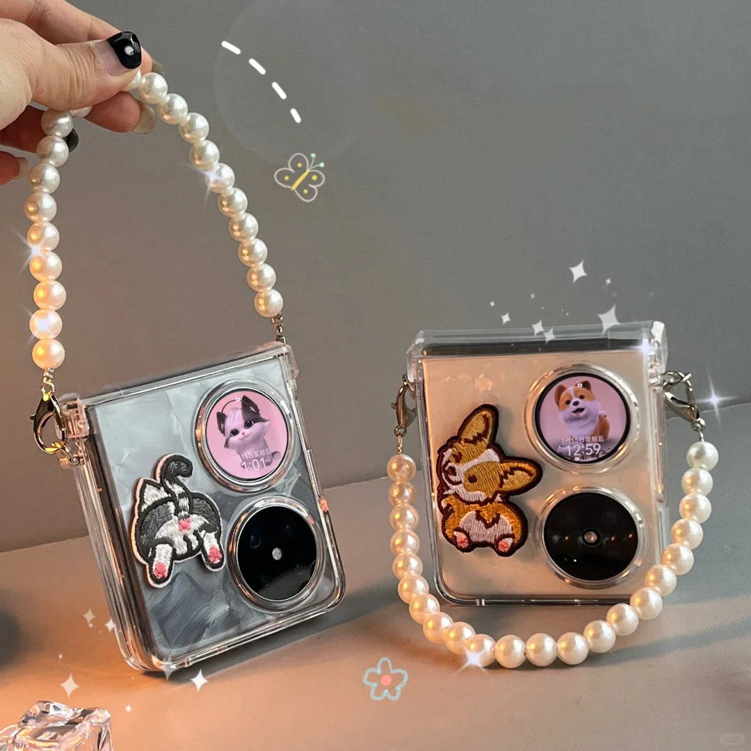 💯华为Pocket2外屏宠物太太可爱辣✅😍