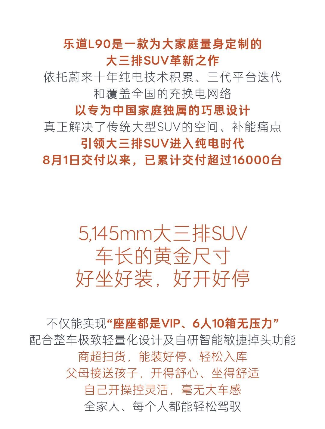乐道L90家庭大三排SUV革新之作蔚来全新ES8与乐道L90“双剑合璧”，引领大