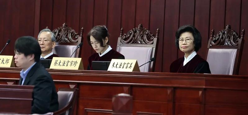 台“宪法法庭”宣告“宪诉法”修正条文违宪 3大法官轰“判决无效”

蓝白立委去年