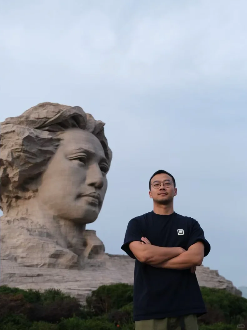 咱也是和毛主席合上影了！✌️