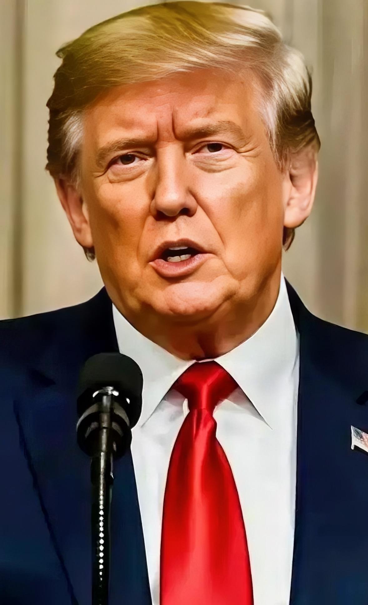 美国特朗普宣布新消息，
4月18日，美国总统特朗普在一场集会活动上突然放了个大招