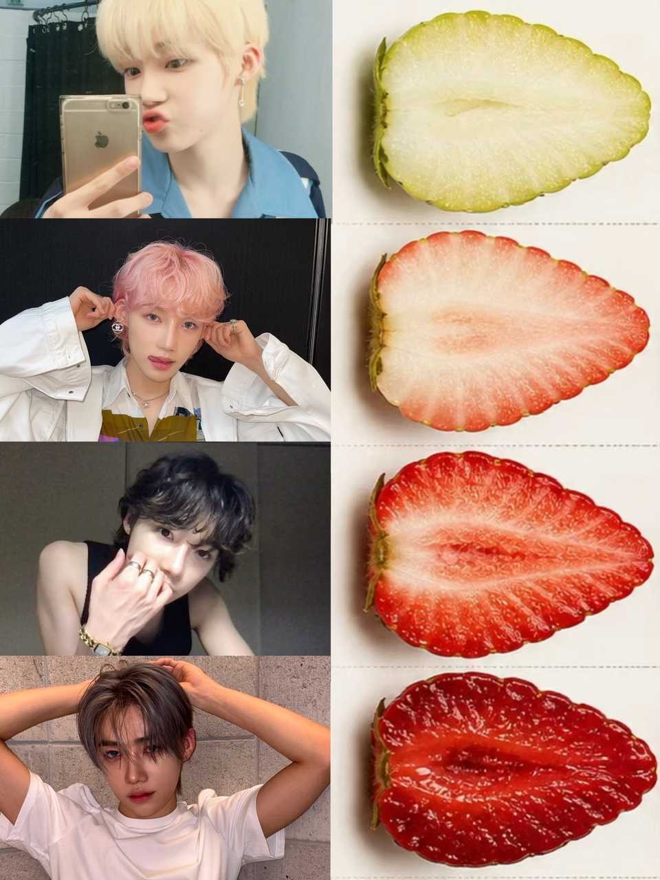 🔊草莓熟度科普： 