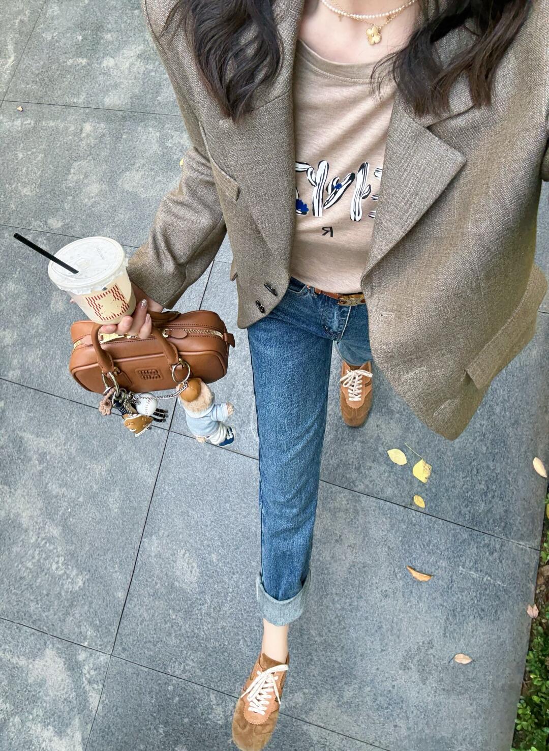 喜提九月 时髦入秋🍂打工人超爱西装➕牛仔裤