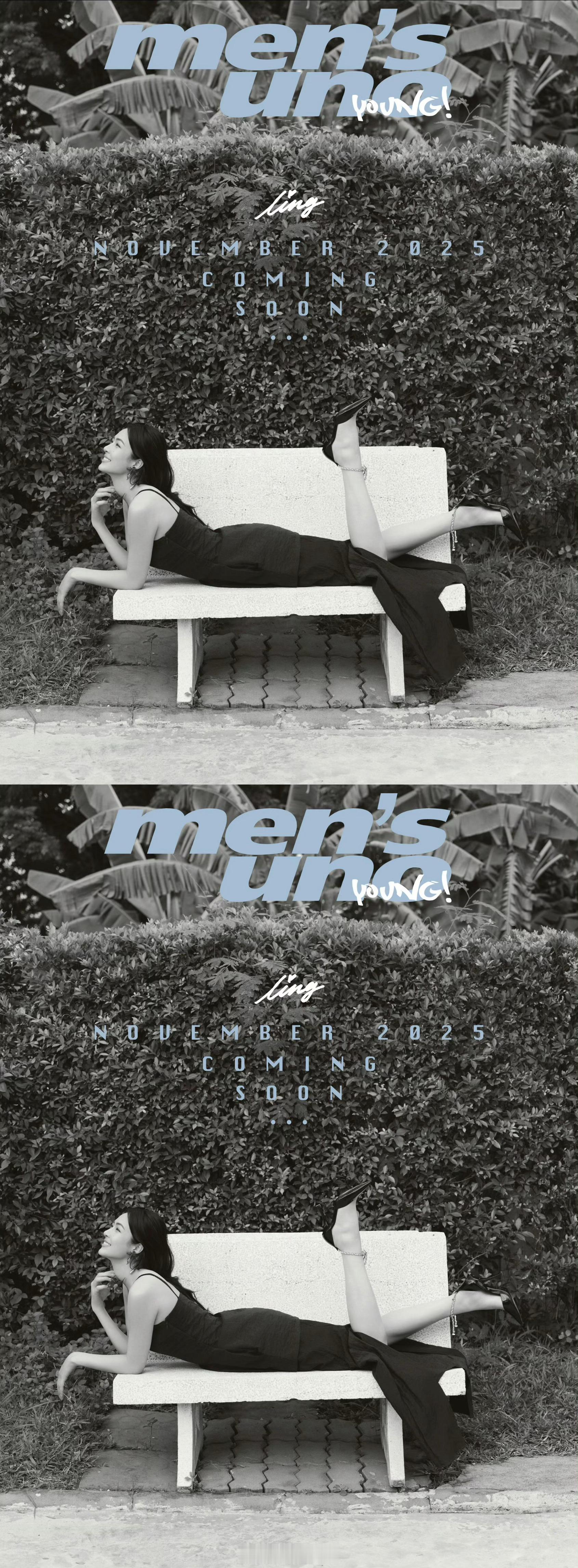 邝玲玲风度Young十一月封面邝玲玲 《风度 men's uno Young!》