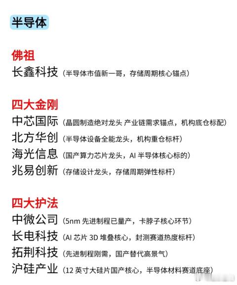 国产替代大科技有潜力的核心几个票 ​​​​