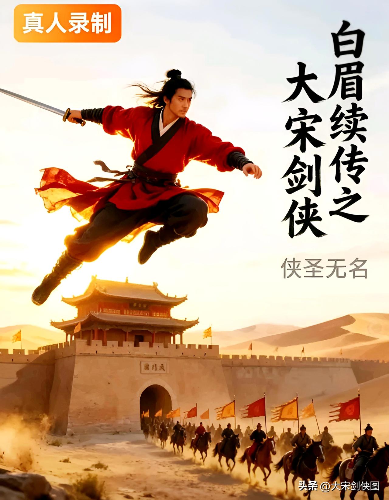 经典小说《大宋剑侠图》已经被马长辉老师录制成真人评书，精彩绝伦！欢迎大家收听！