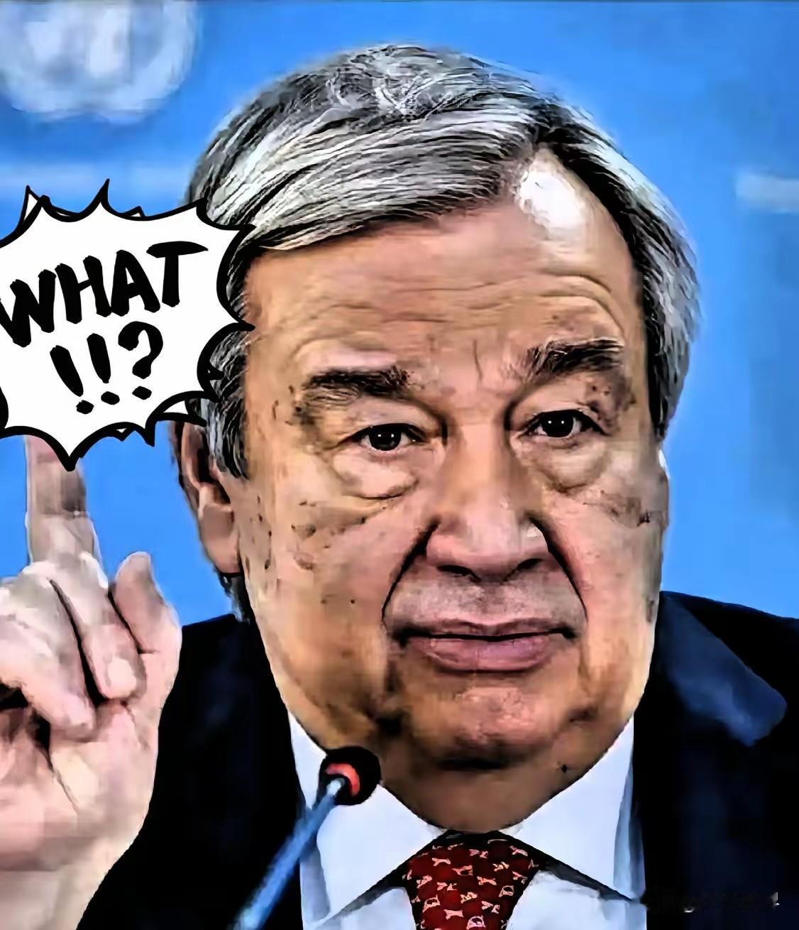 就在刚刚 
联合国秘书长宣布了！
 ​古特雷斯公开表态，东方大国提出的系列全球倡
