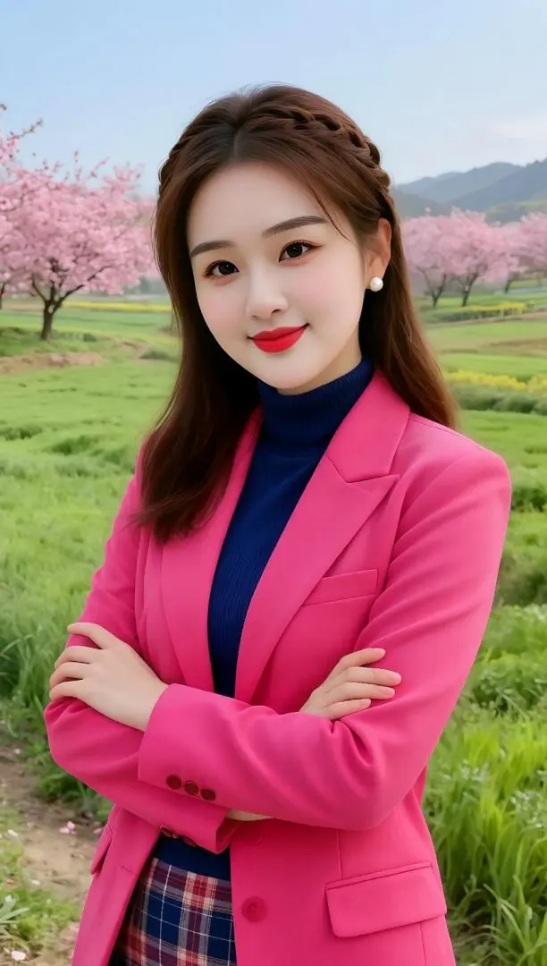 AI田园职场照 随变ai随便玩