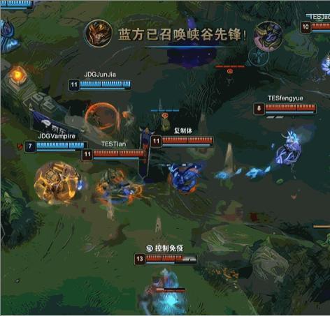 ZUIAN已经负重前行两盘了...JDG对战TES