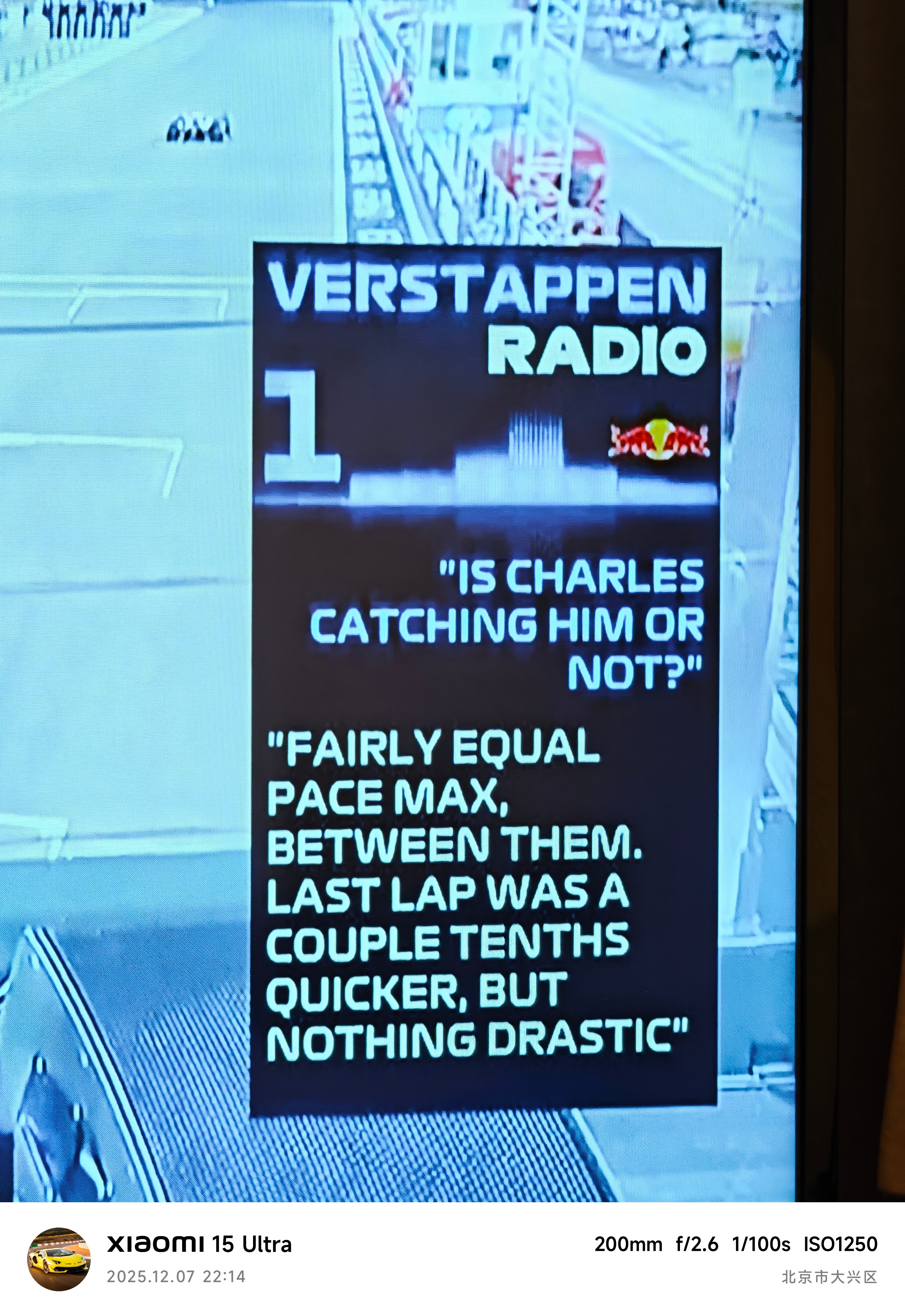潘子在 TR 里问，乐扣能不能超诺里斯，目前差 4s而我 20 分钟前就在期待乐
