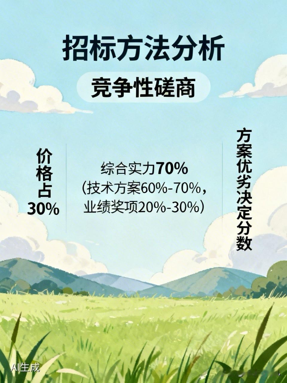 最能作弊的招标方法就是竞争性磋商，就如它的名字一样，磋商商量着来，让谁中标谁中标