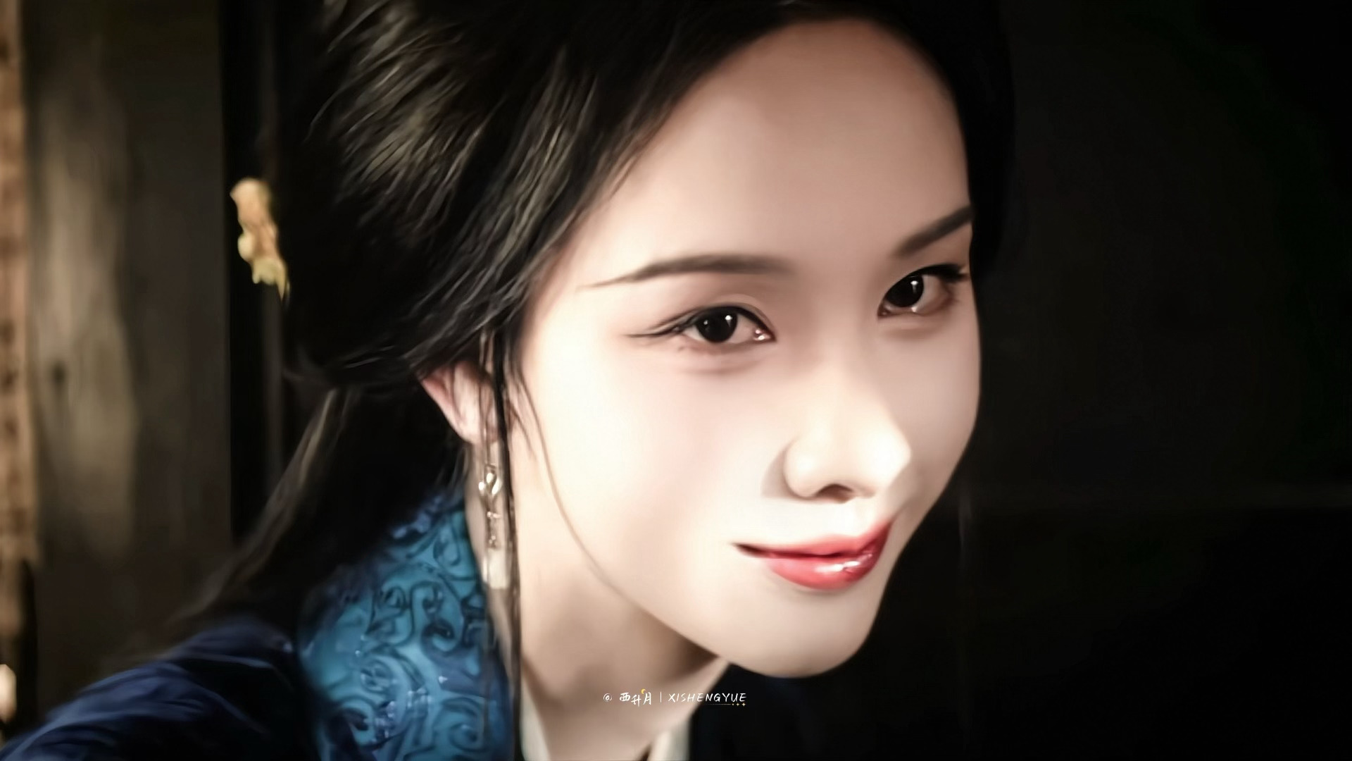 笑起来这个魅感🫢想被雾妄言玩弄…月鳞绮纪定档0401陈都灵预告15秒换了13套