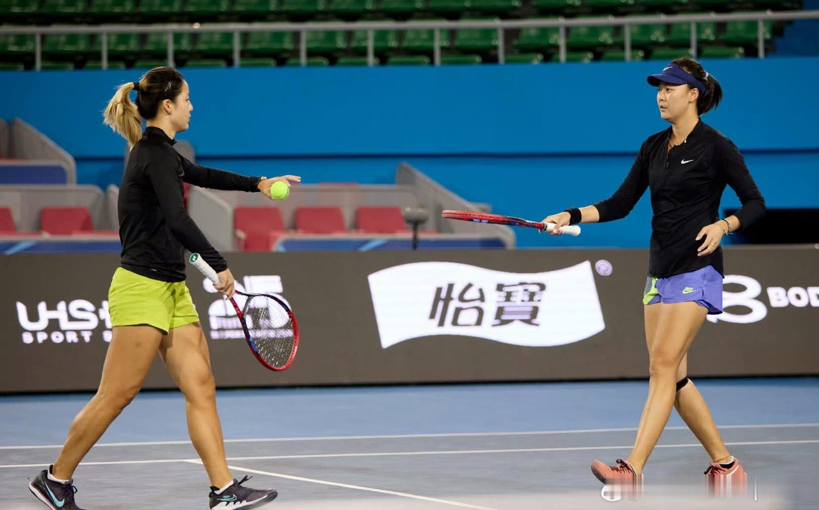 🇨🇳济南WTA125女双半决赛🇨🇳郑妩双/🇮🇳Bhosale 6-4