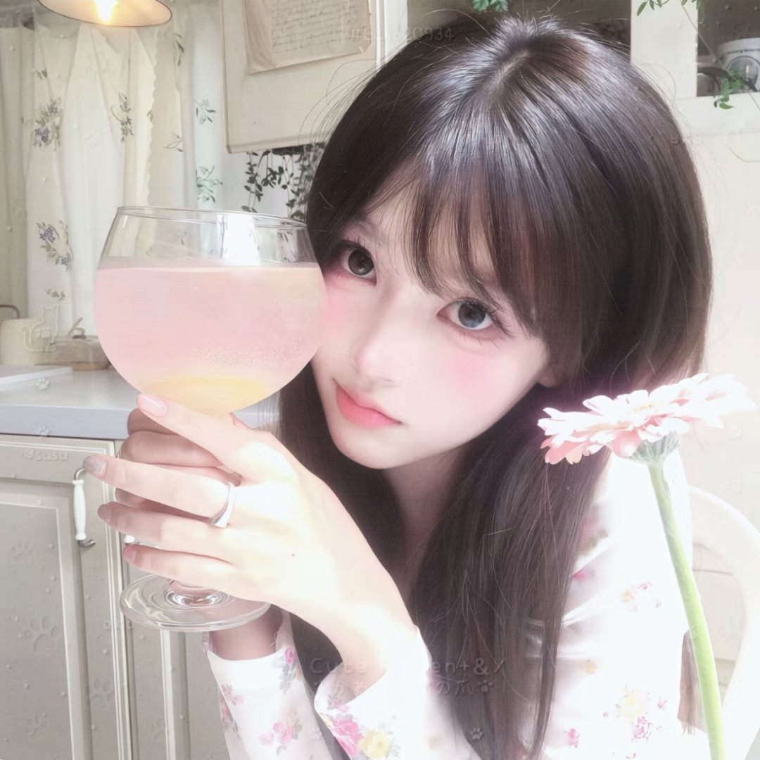 WeChat套图 | 头像背景图搭配 | 高质氛围感女头 