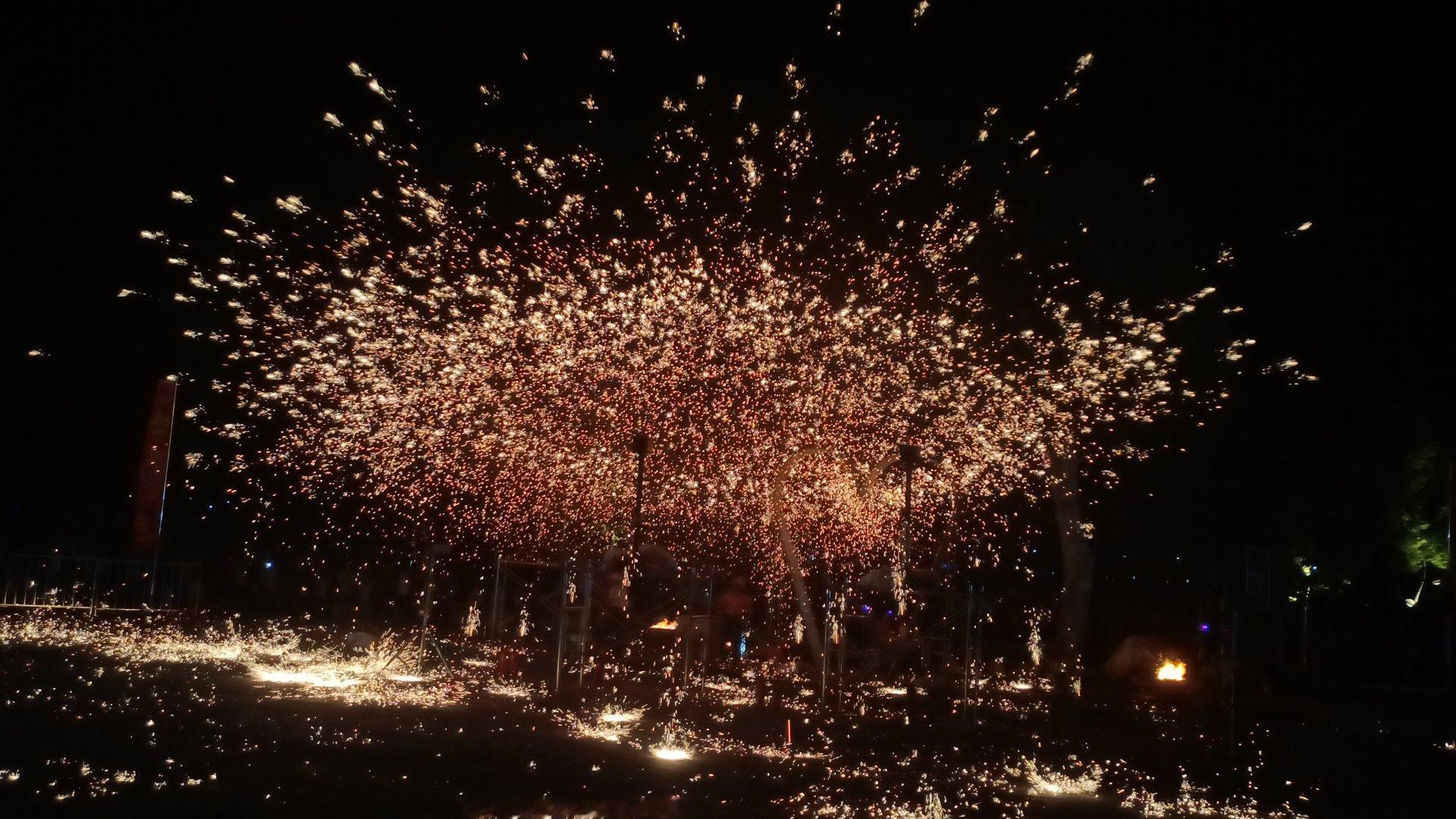 打铁花! 