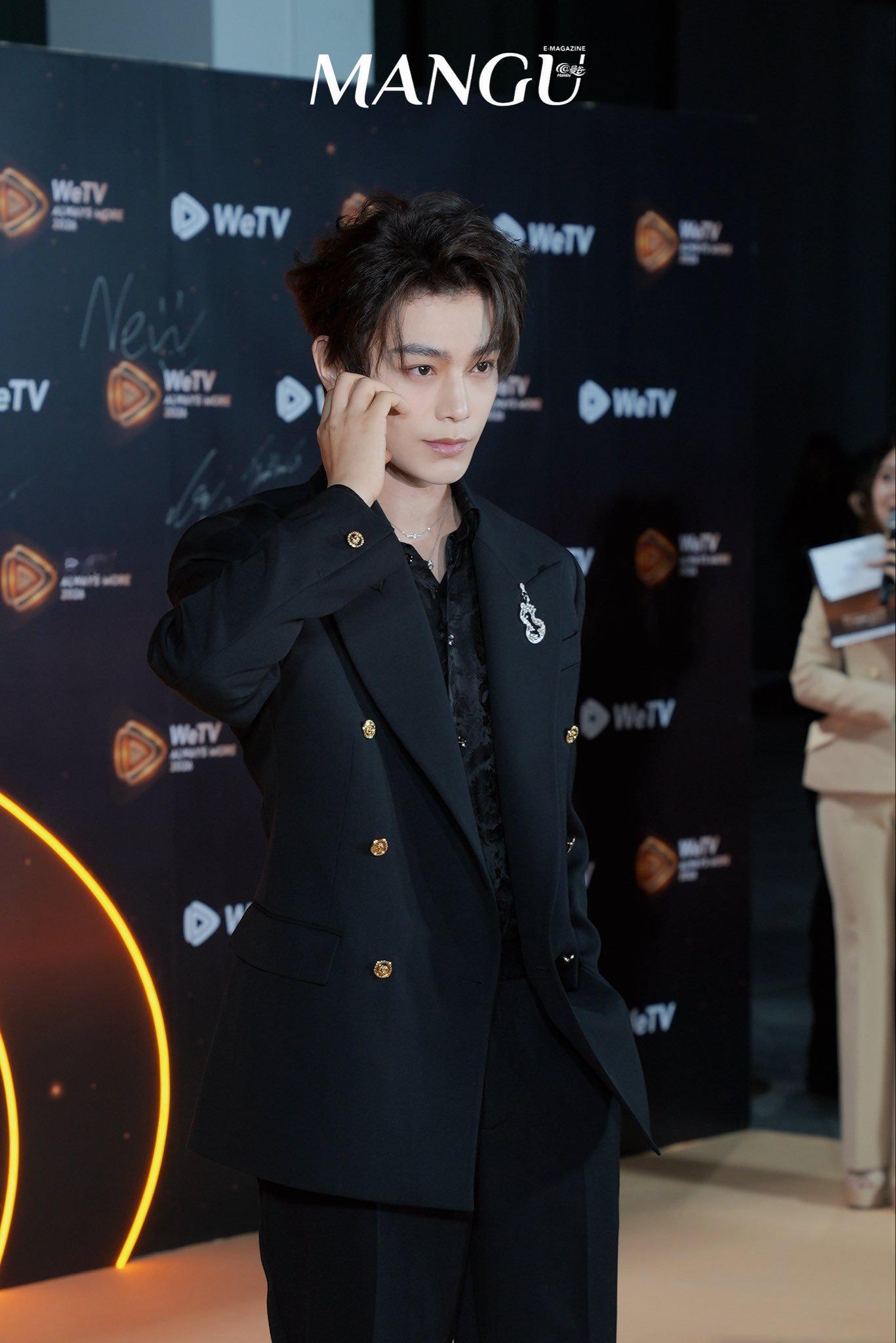 丁禹兮[超话] 今日作为WeTV全球代言人丁禹兮参加2025 WeTV Alwa