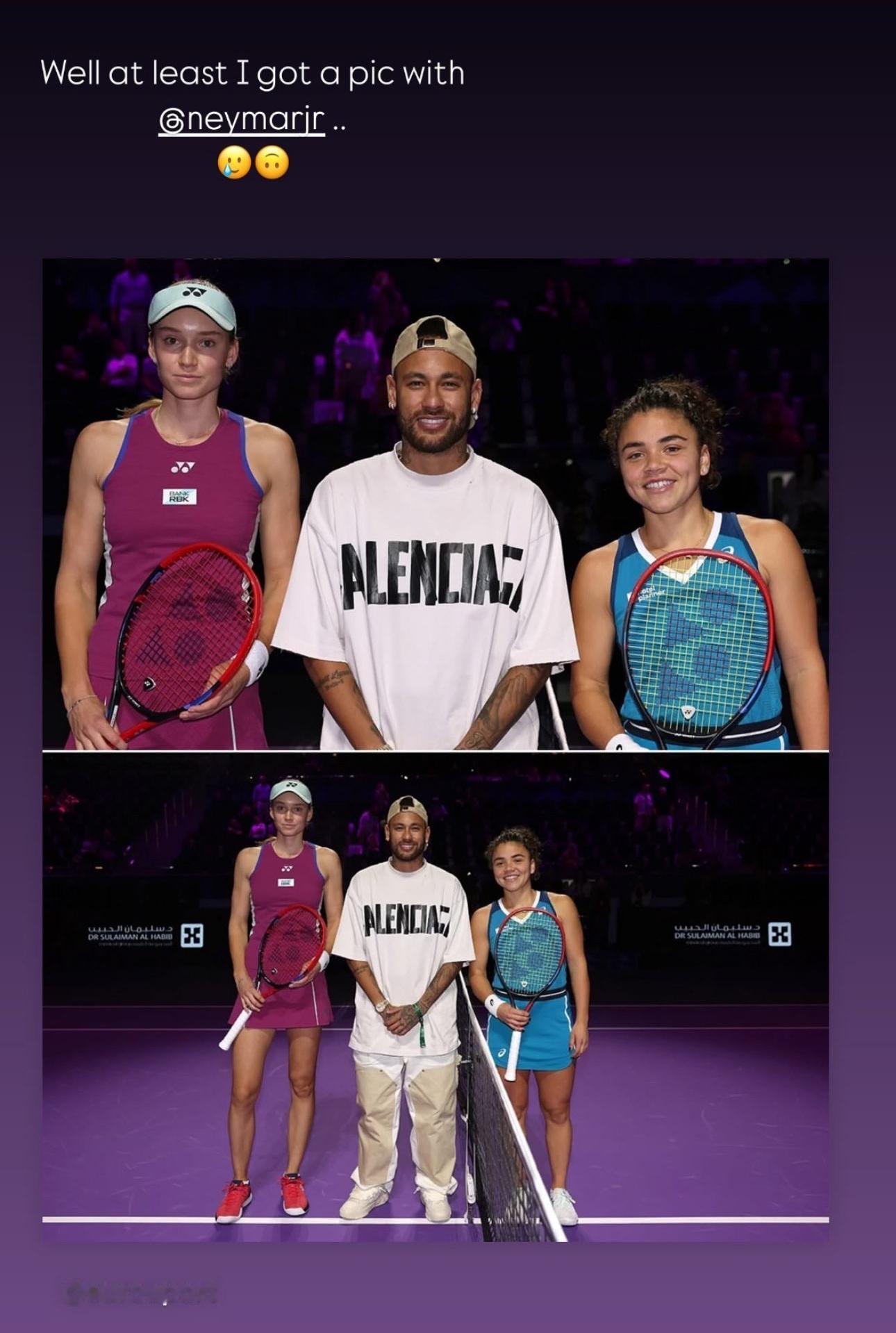 第二场紫组小组赛，泡里尼以7-6(5)、6-4击败刚回归赛场的莱巴金娜，取得开门