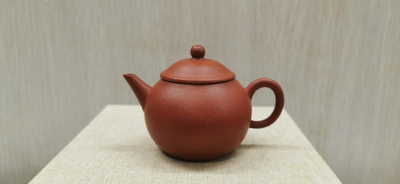 早期中国宜兴精品紫砂茶壶（独孔、约108cc）器物之美 紫砂艺术 茶生活 紫砂壶
