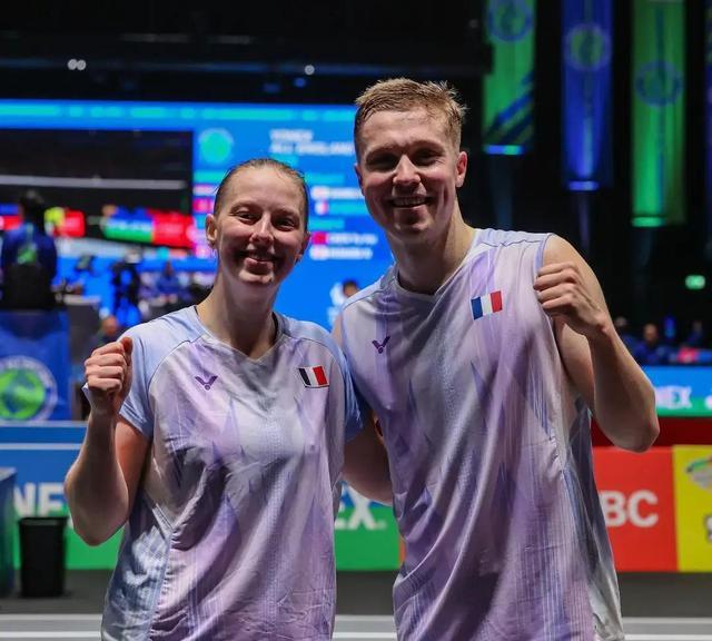 北京时间3月22日晚，2026年奥尔良羽毛球大师赛展开混双决赛争夺，混双1号种子