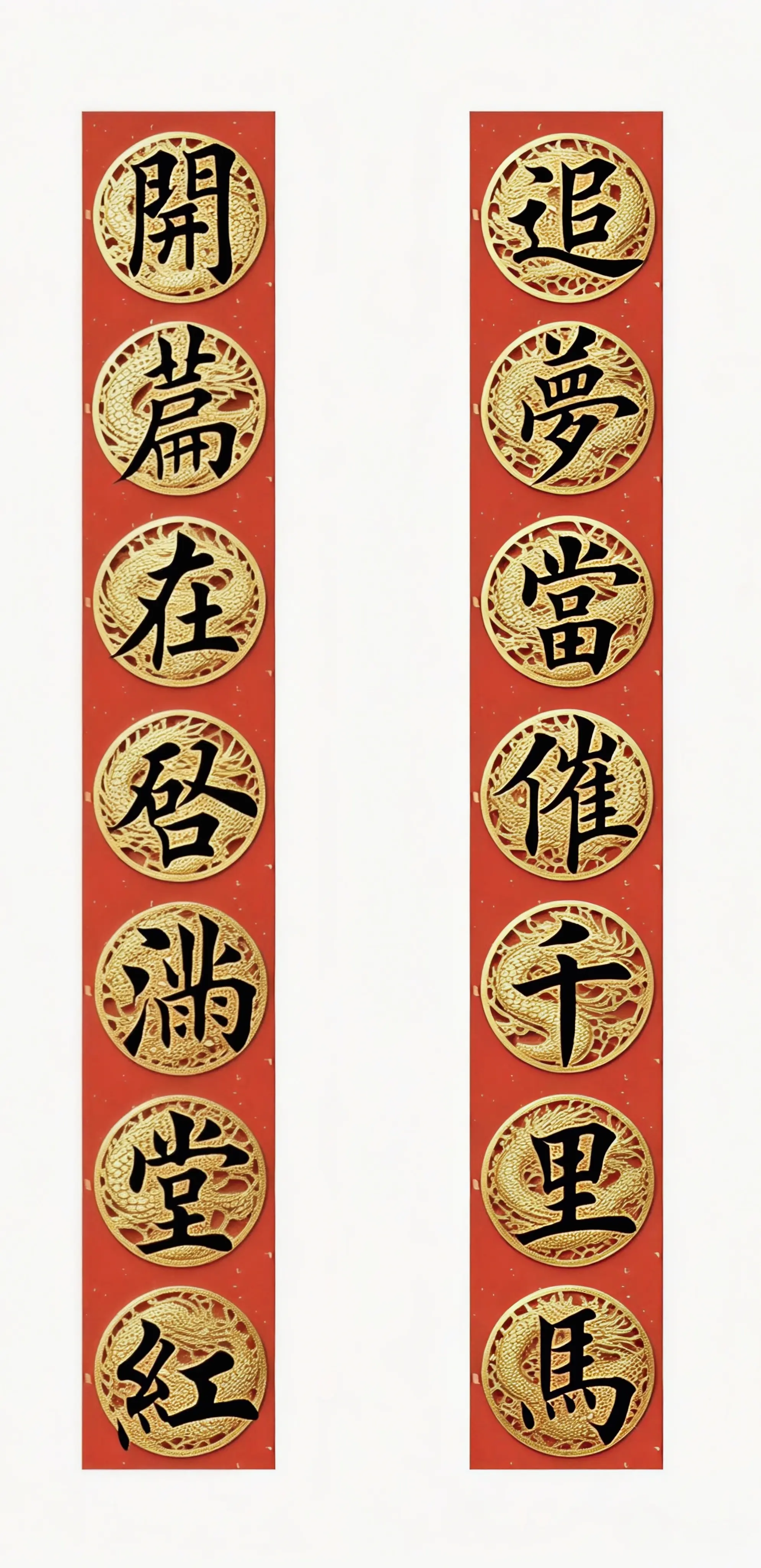 2026马年对联系列。