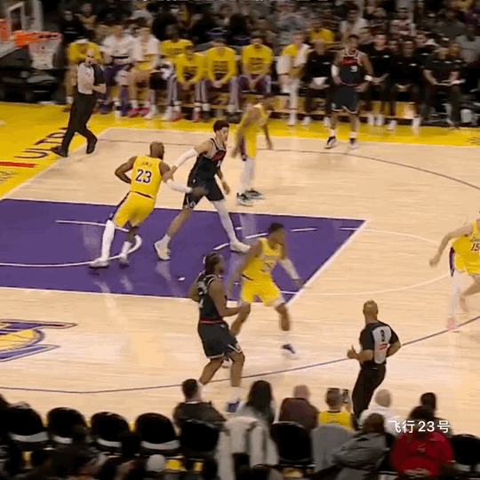 詹姆斯被肘击倒地！
对手被判一级恶犯！
各位网友怎么看呢？