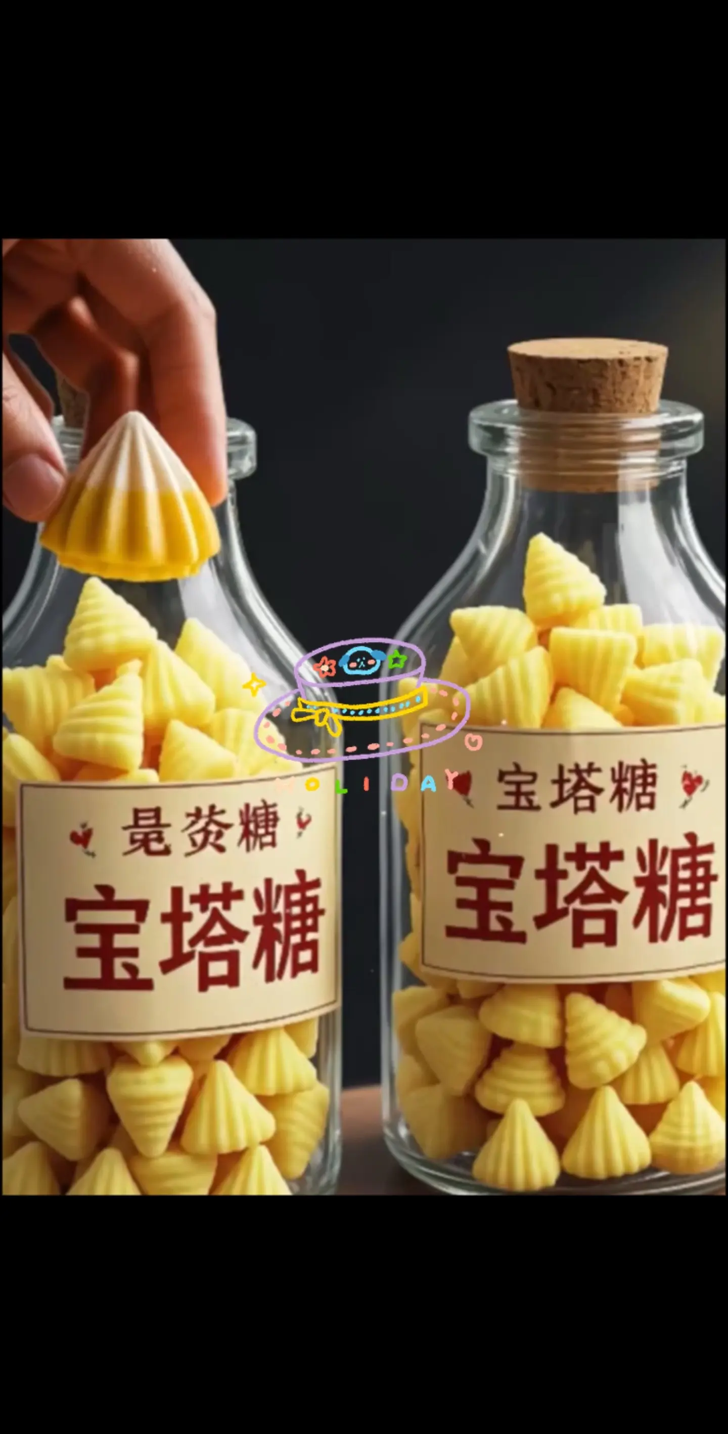 好东西一起分享 好吃到停不下来 宝塔糖 大人小孩都爰吃 好吃到停不下来