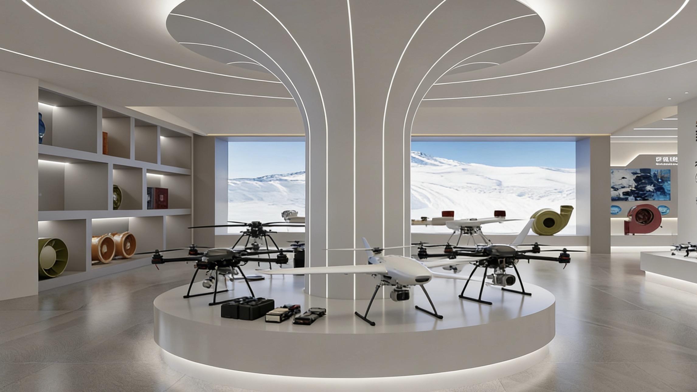无人机科技展厅设计