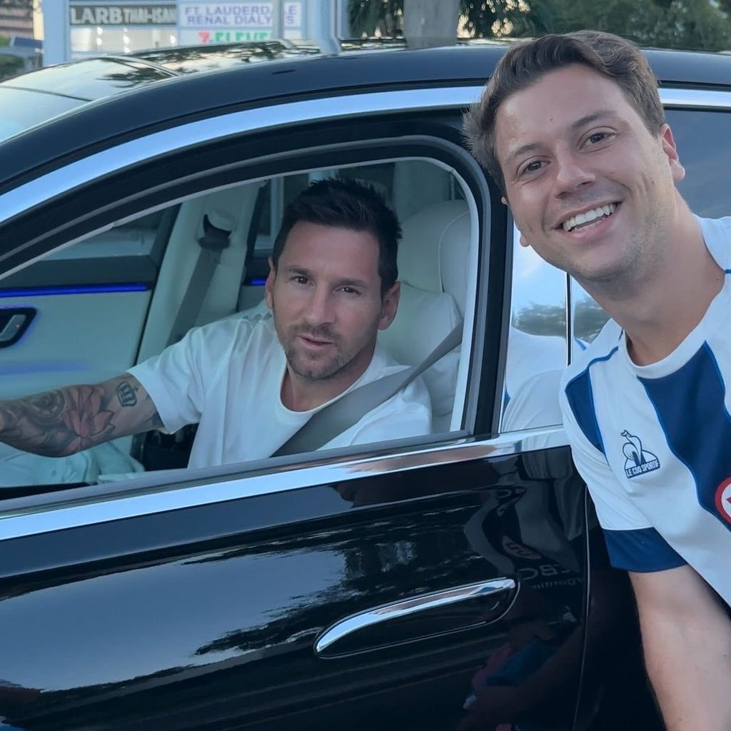 梅西和粉丝📸#梅西[超话]# ​​​