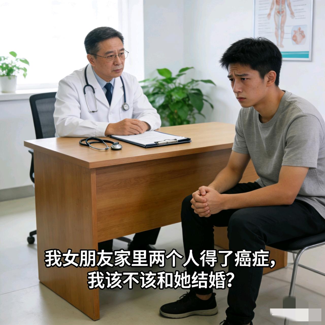 最近湖南一家医院的肿瘤科门诊，来了个特殊的小伙子。

他不是来给自己看病的，而是