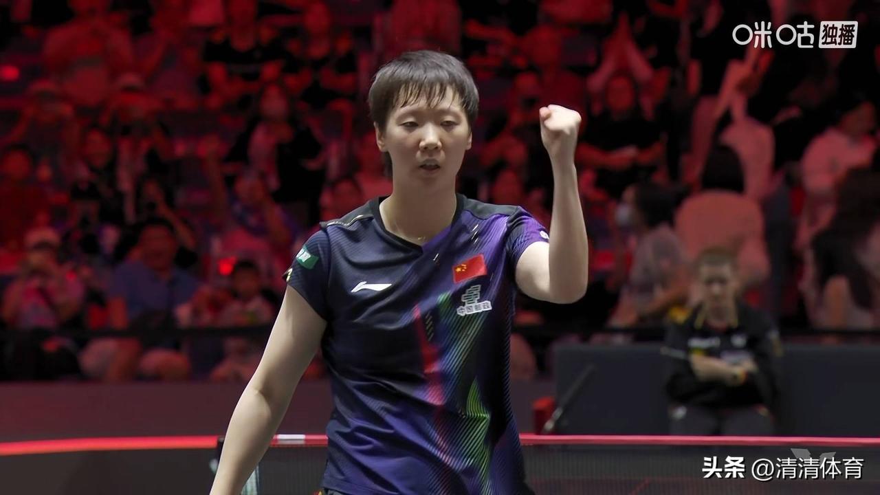 王曼昱4:1拿下温特，强势闯进决赛！这场球不只是赢下比分，更是把对手特殊打法彻底