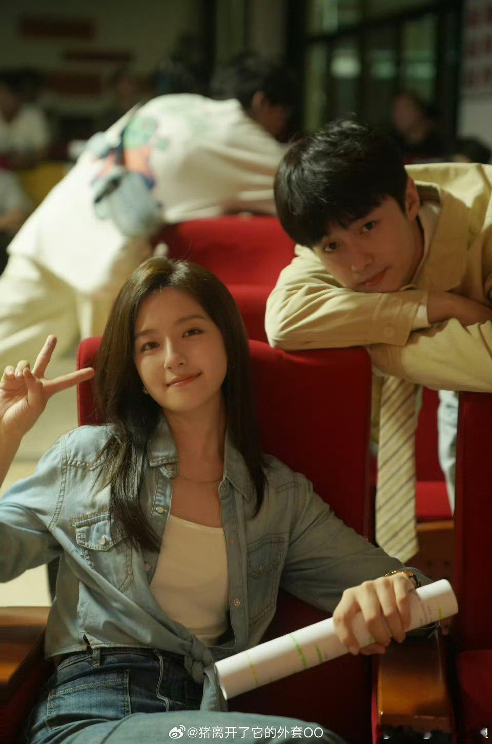 李兰迪翟子路《奇迹·恋曲1999》双人合影营业！！ 怎么合照也这么好磕 