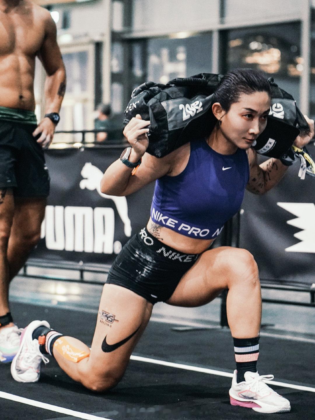 Sub 70 💖Finally made my first Hyrox！🥇人