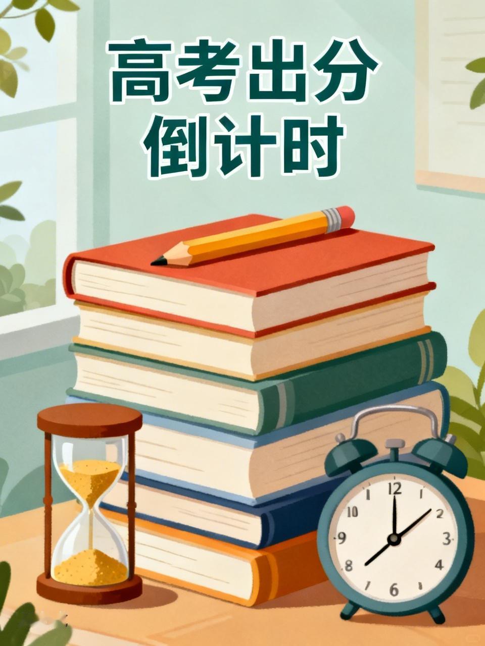 高考出分倒计时，这气氛简直紧张到爆炸！我还记得当年自己高考出分前，那几天根本坐立