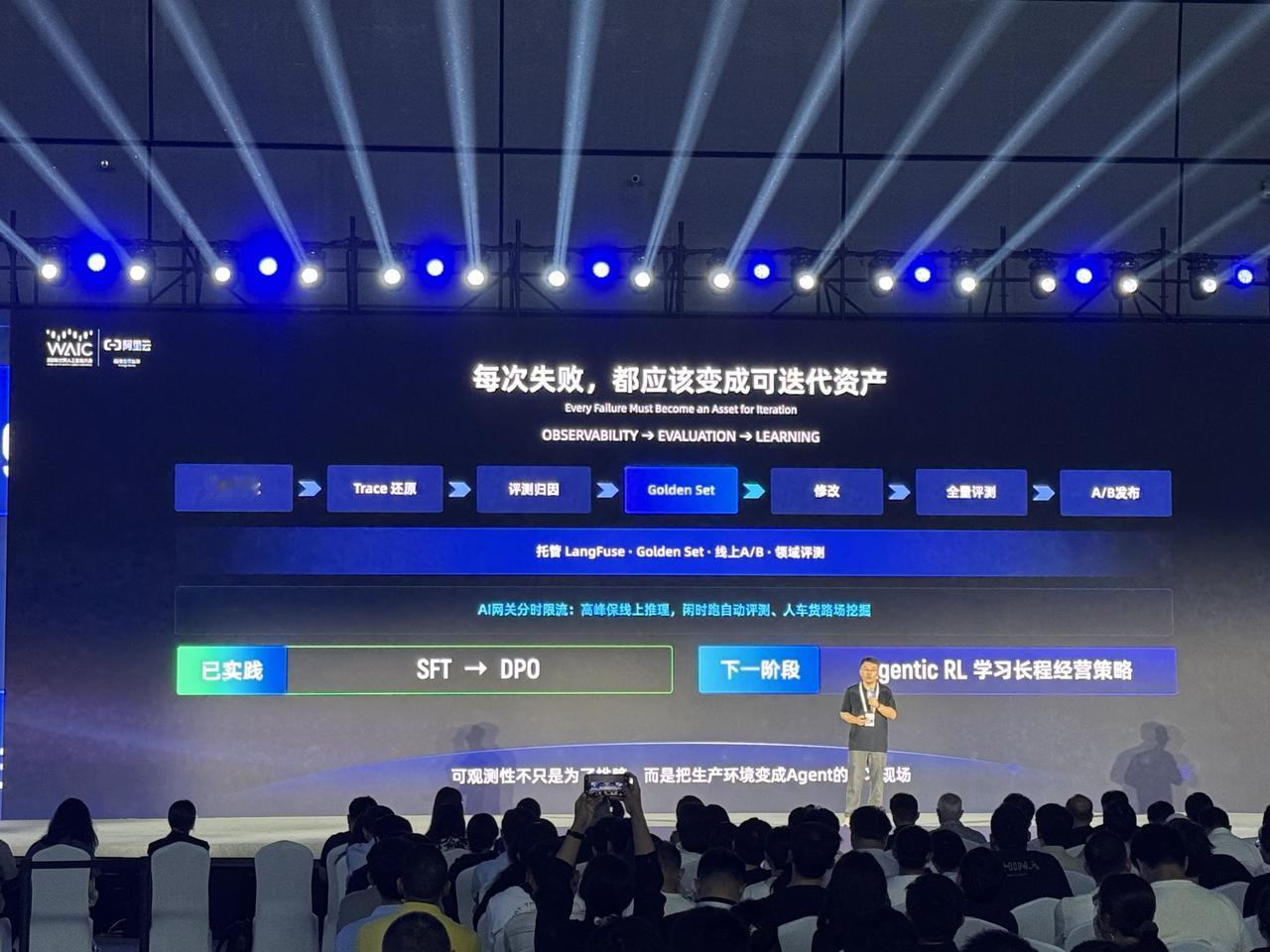 “每次失败，都应该变成可迭代资产”
这是这届WAIC（世界人工智能大会）AI智能