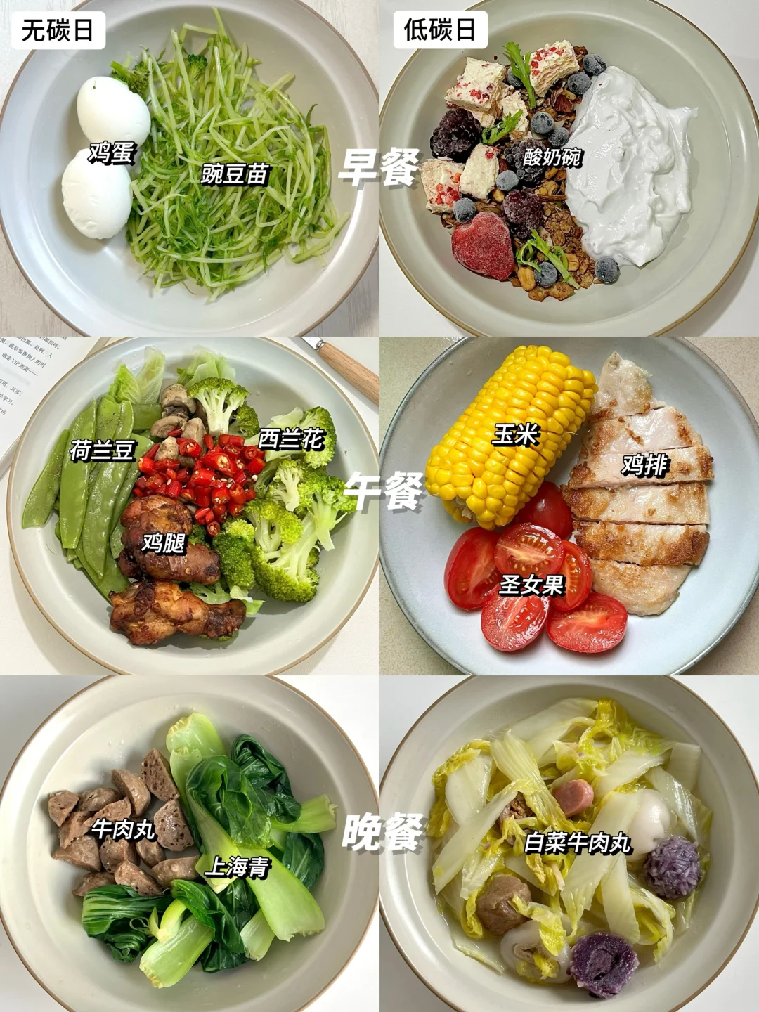 已瘦32斤｜一周减脂餐不重样｜快乐减脂