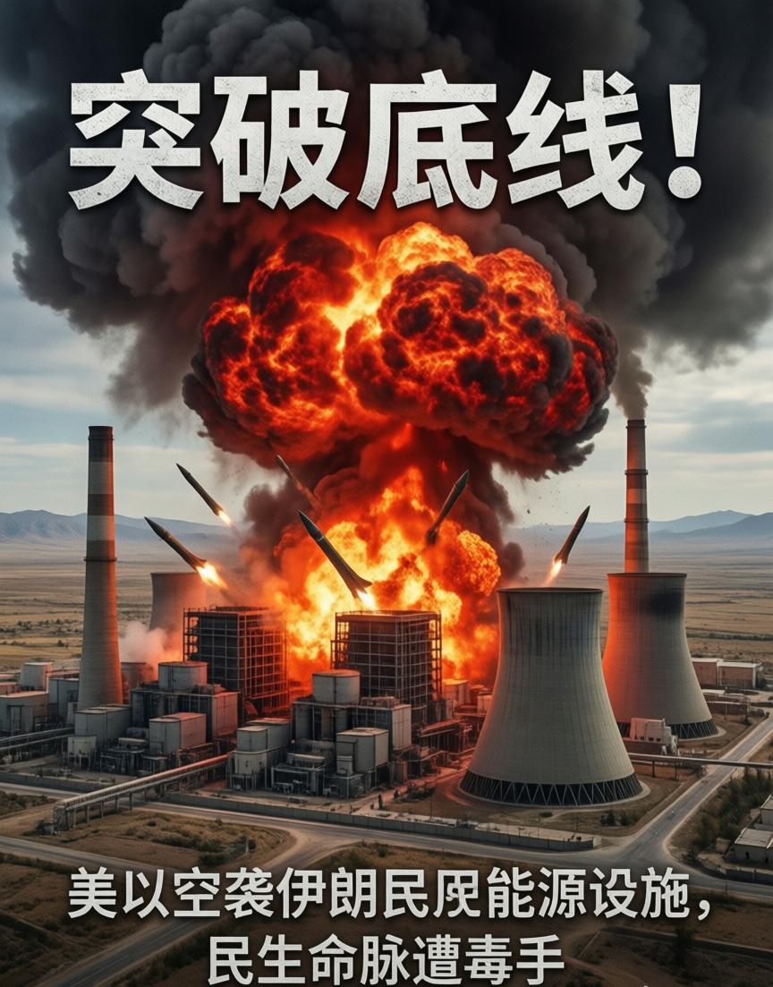 突破底线！美以空袭伊朗民用能源设施，民生命脉遭毒手

据新华社德黑兰3月24日电