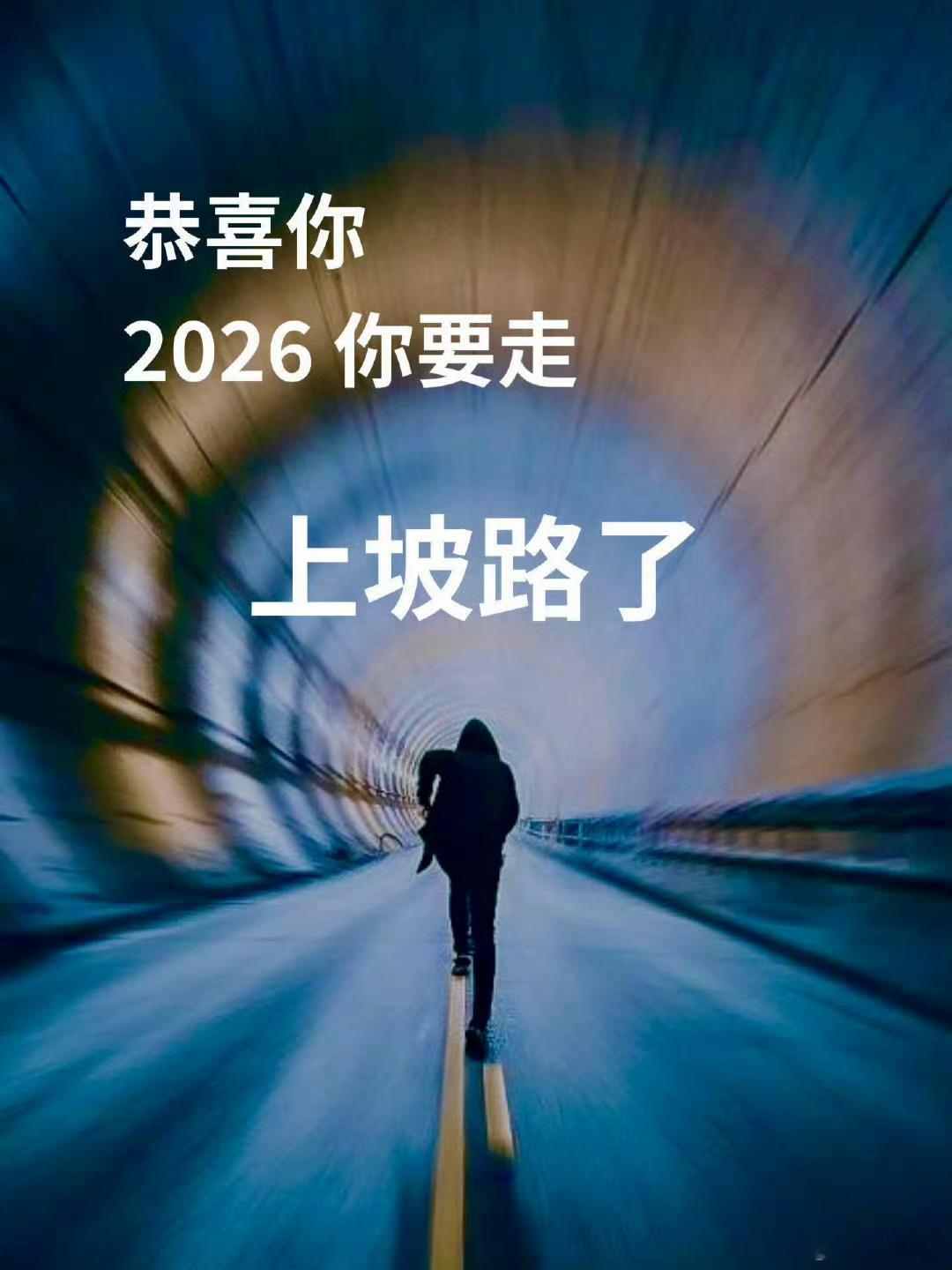 好运2026 恭喜你，2026要走上坡路了✌️ 