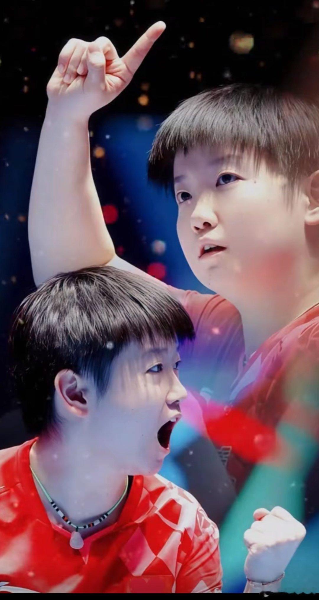 孙颖莎 周二愉快