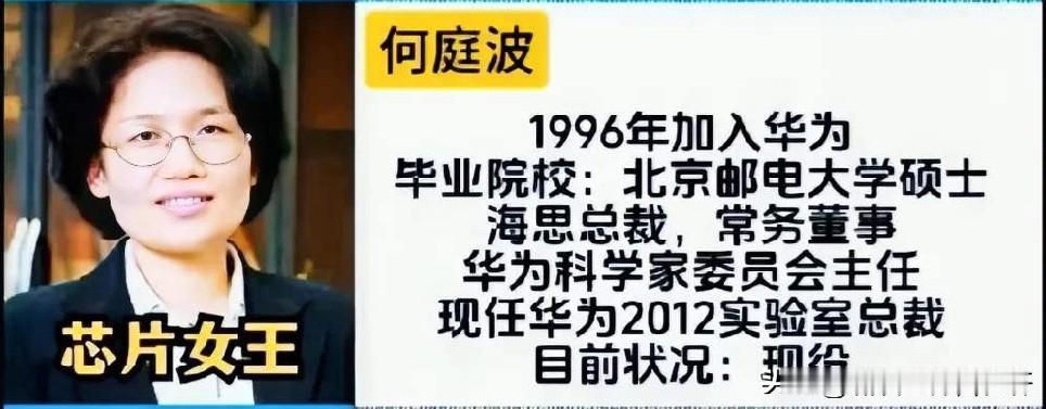 何庭波再说“韬定律”！
提出韬定律基于何种考虑？
何庭波：
“就华为而言，芯片有