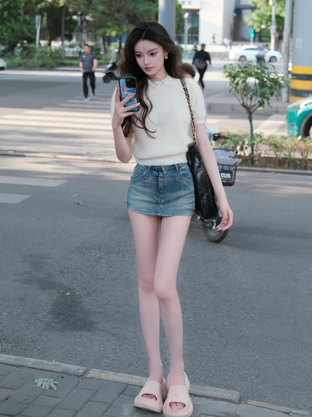 90斤路人视角长这样？