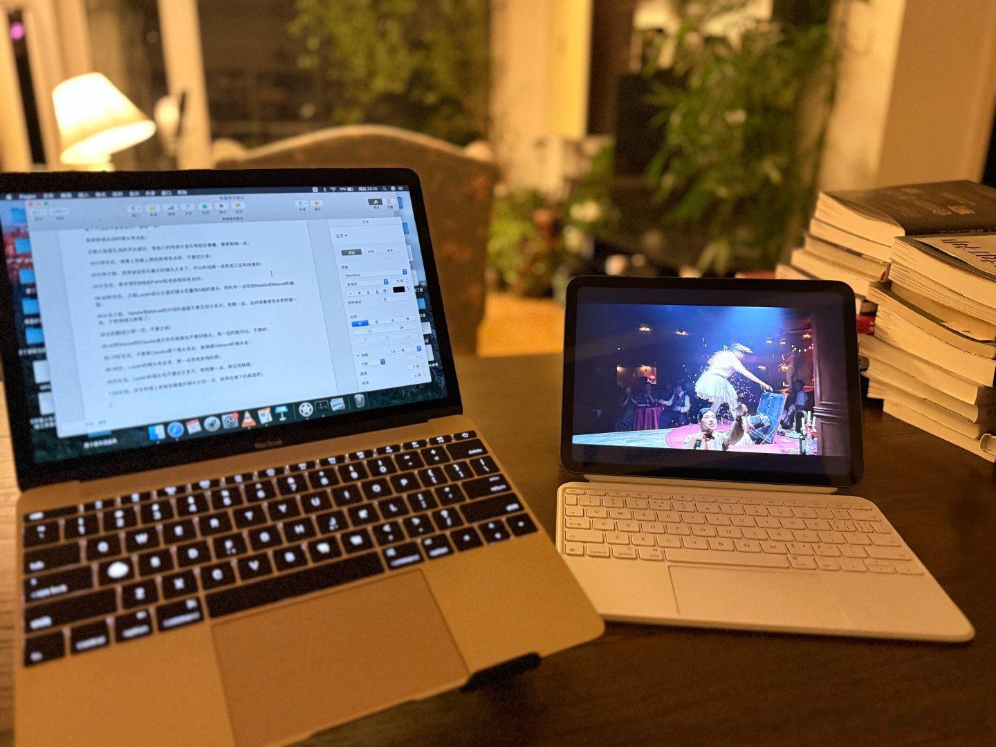深夜加班，看粗剪，提修改意见。 
