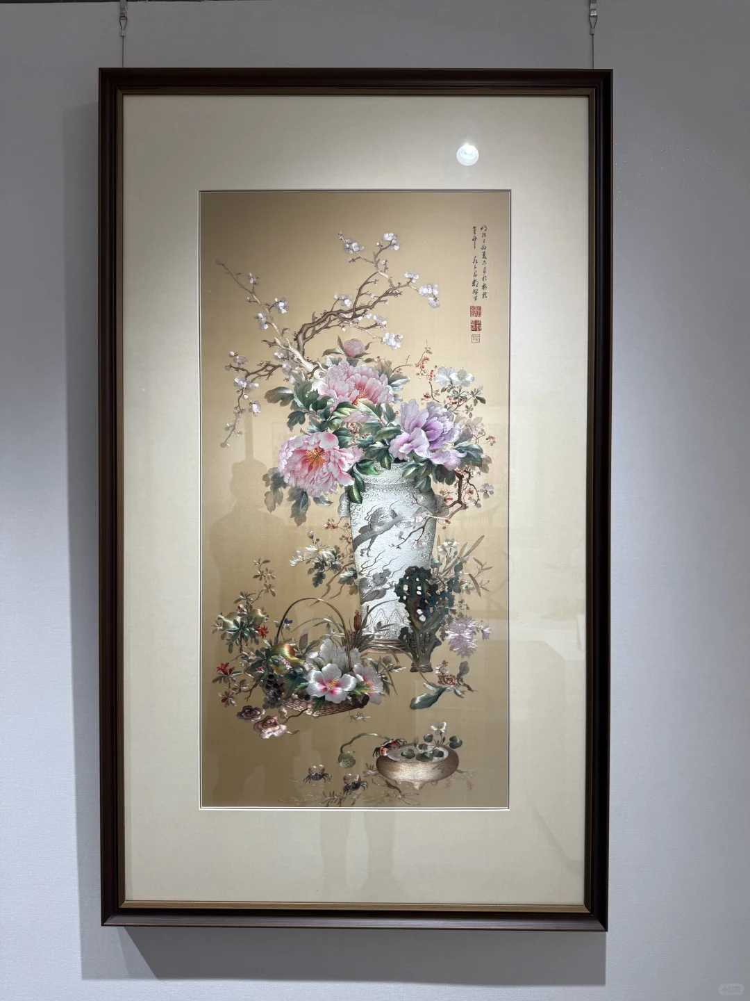 苏绣.博古图。