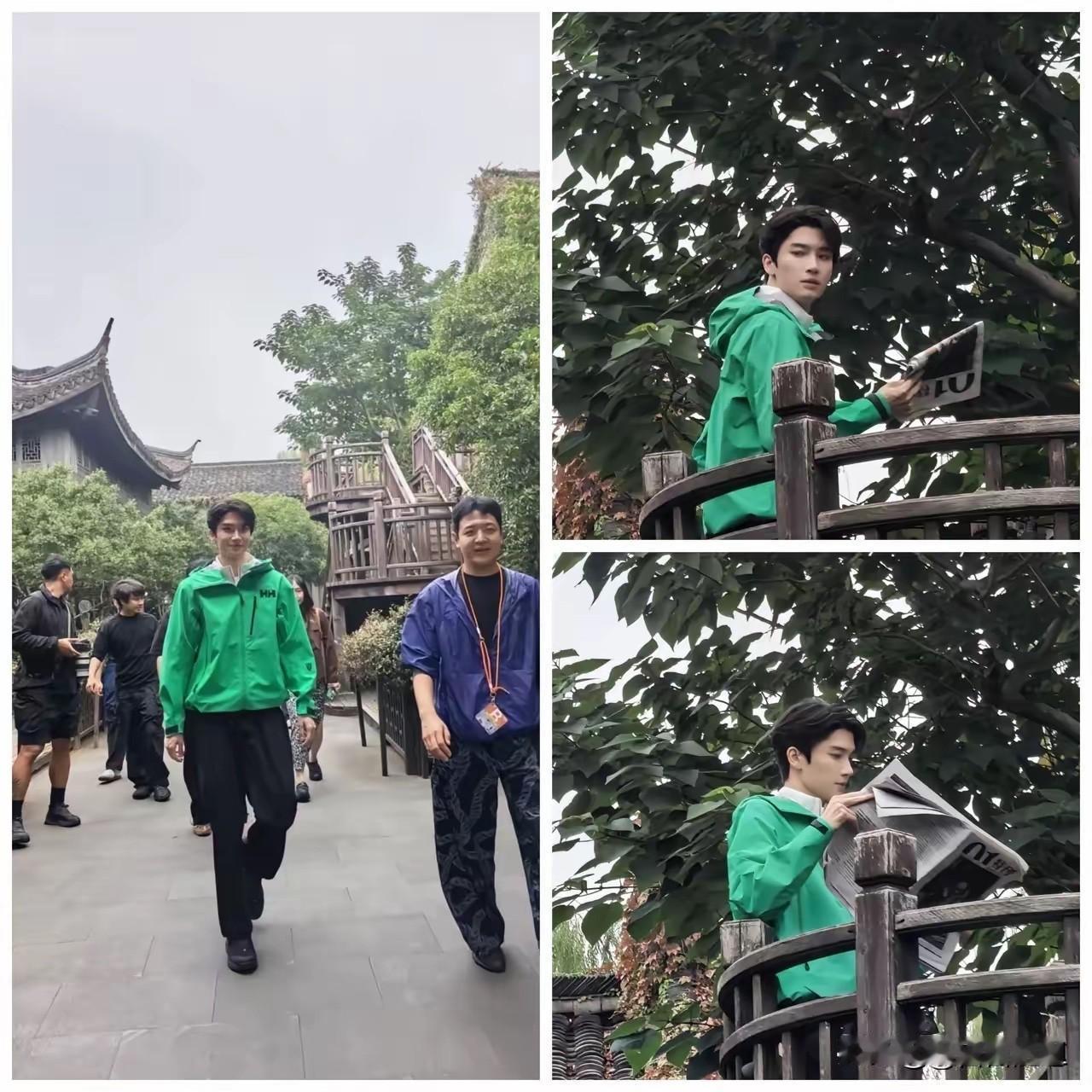 这个帅哥看着好眼熟，是不是一个明星啊？