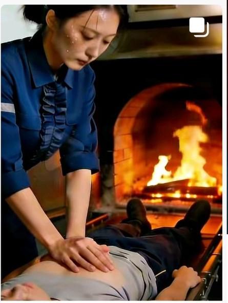 一道疤痕，是他最后的告别
 
殡仪馆的空气里，永远混着化不开的消毒水味，裹着香烛