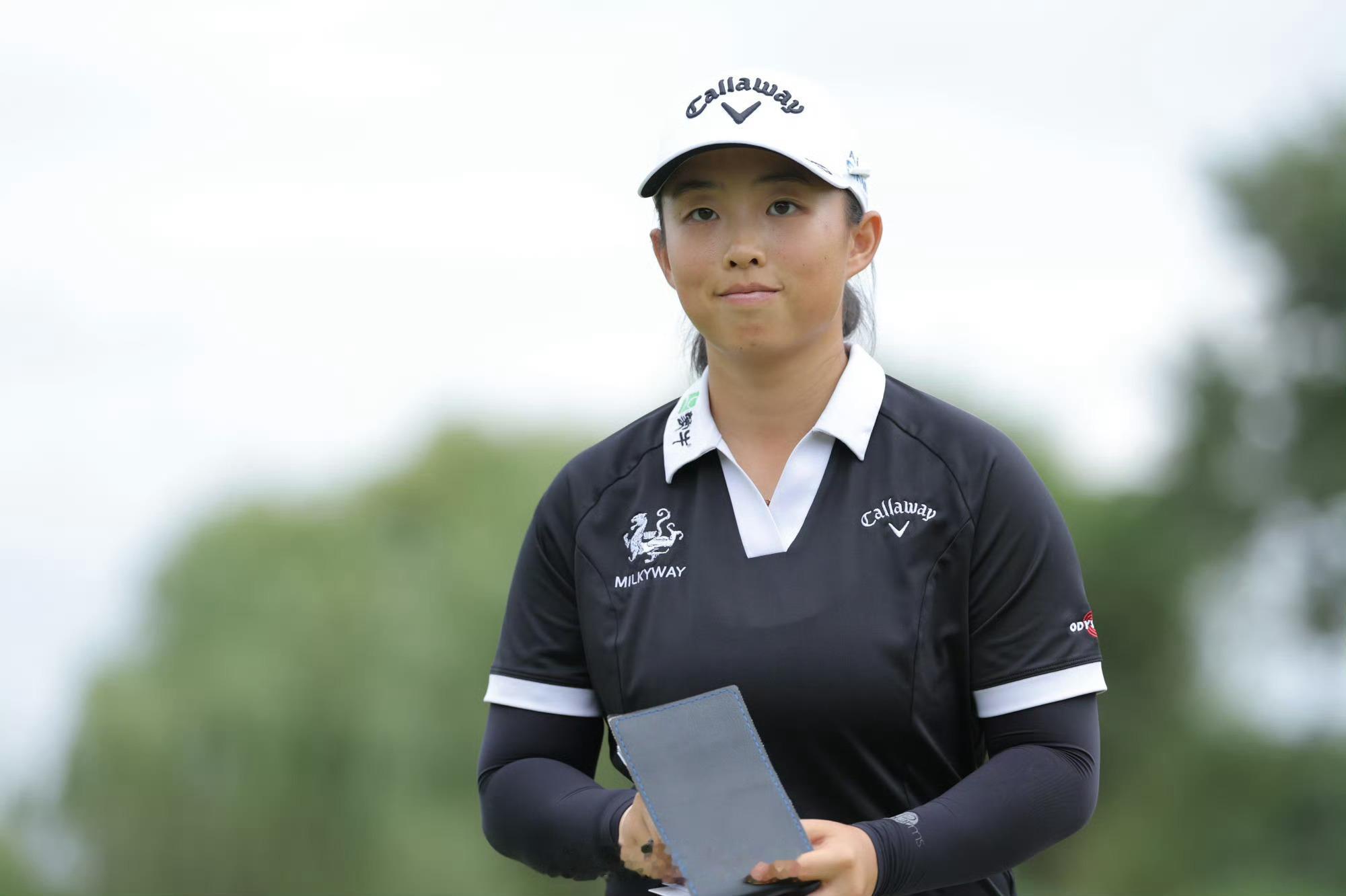 恭喜！在别克LPGA锦标赛以6杆的巨大优势夺冠，加冕个人LPGA第四冠！  #殷