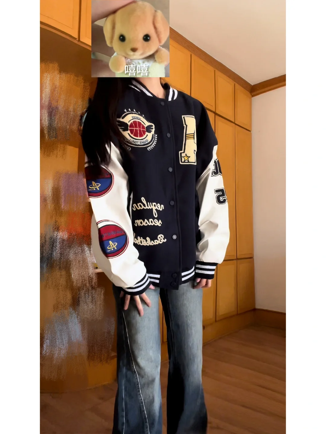 很难拒绝版型阔挺的棒球服o(≧v≦)o～