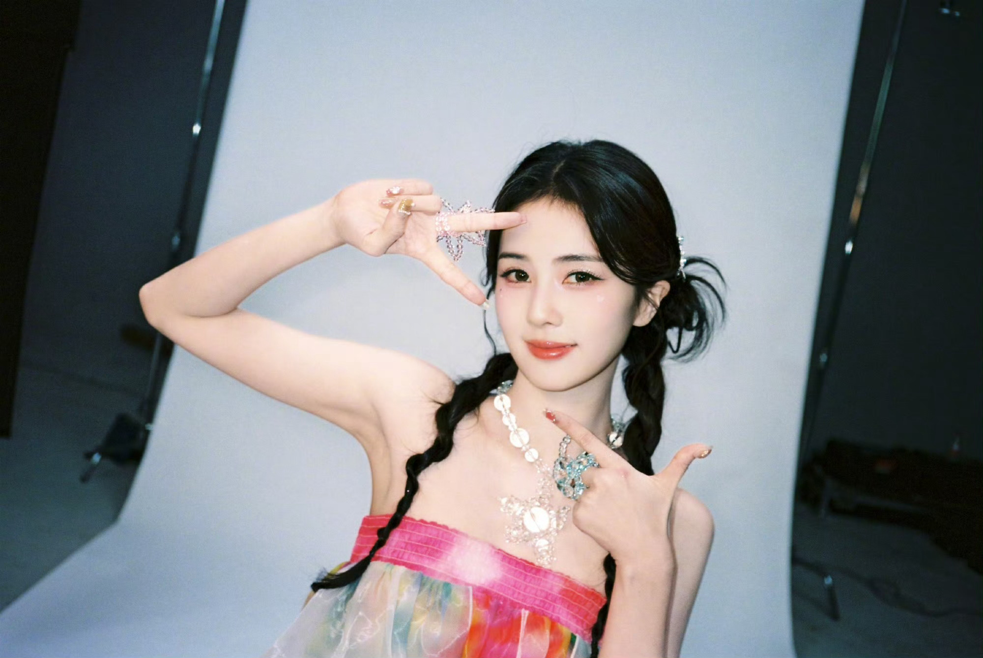 好漂亮好漂亮 期待明天宝宝🥰白鹿演唱会紧张