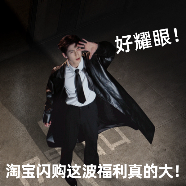 淘宝闪购代言人张凌赫所有人都来感受这个凌帝，谁懂暑期档都被张凌赫包圆了的爽感，不